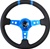 Nrg Limited Edition 350Mm Sport Steering Wheel (3" Deep) New Blue W /Blue Double Center Markings