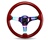 Nrg Classic Dark Wood Grain Steering Wheel (3" Deep), 350Mm, 3 Spoke Center In Neochrome