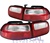 92-95 Honda Civic Red/Clear Si Style Taillights 2Dr & 4Dr
