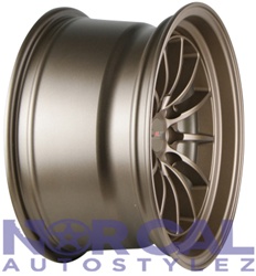 Traklite Chicane Wheels 15X8.25 +20 4X100 & 4X114.3 Cooper Bronze