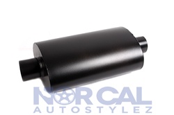 Es Tuning Style Muffler - Black