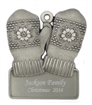 Personalized Mittens ornament