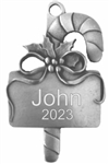 Personalized Candy Cane Ornament