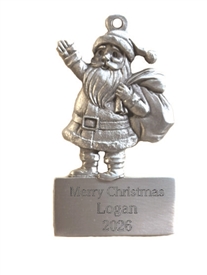 Personalized  Santa Claus With Toys Ornament