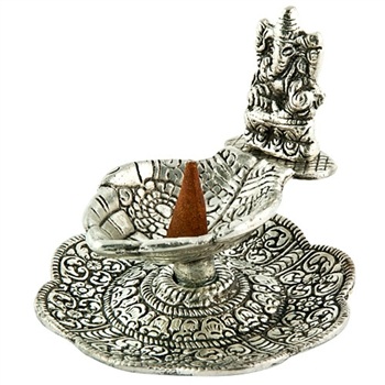 Wholesale Lord Ganesh on Hand Carved Charcoal & Cone Burner