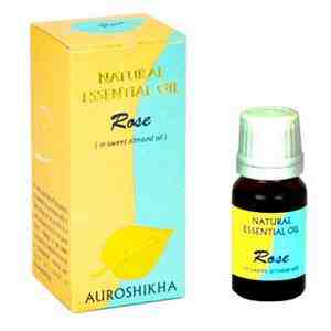 Wholesale Auroshikha Rose Natural Essential Oil 10ML - 1/3FL.OZ.