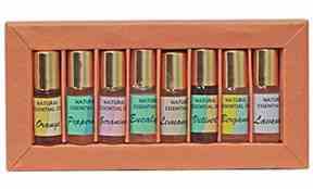 <!AOLS8><p style=color:rgb(255,0,0);font-weight:bold>On Sale!</p>AOLS8<br><br> 8 Pieces Auroshika Natural Essential Oil Set 5ml - 1/6 Fl.oz.