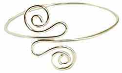 Wholesale Spiral Upper Arm Bracelets