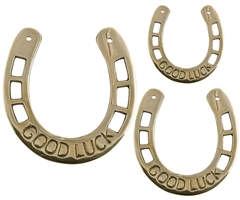 Wholesale Brass Good Luck Horse Shoe