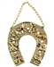 Wholesale Brass Good Luck Horse Shoe