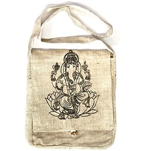 Wholesale Lord Ganesh Hemp Shoulder Bag