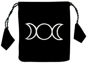 Wholesale Triple Moon Drawstring Bag