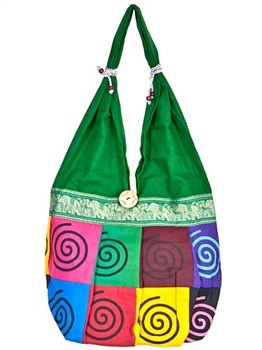 Wholesale Spiral Cotton Shoulder Bag