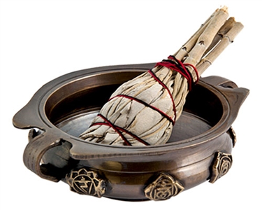 Wholesale Tibetan Bronze Incense Burner Bowl