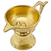 Wholesale Om Symbol Oil or Ghee Lamp