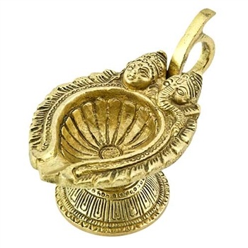 Wholesale Laxmi Ganesh Oil or Ghee Lamp