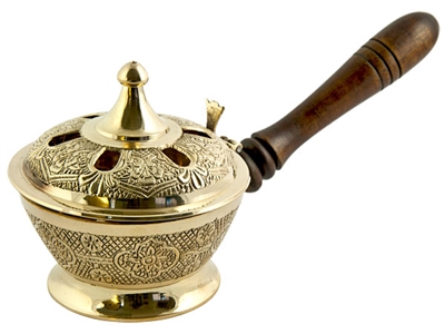 Wholesale Brass Charcoal Handle Burner