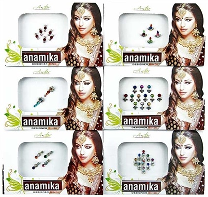 BDT07<br><br> ANAMIKA DESIGNER BINDI BODY DOT (SET OF 6)