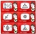 BDT10<BR><BR>Lady Fashion Fancy Bindi Body Dot - (6 Pieces)