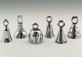 2.5" Assorted Chrome Bells