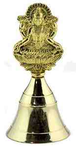 Wholesale Goddess Laxmi Brass Altar Bell