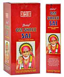 Wholesale Incense - Balaji Om Shree Sai Incense