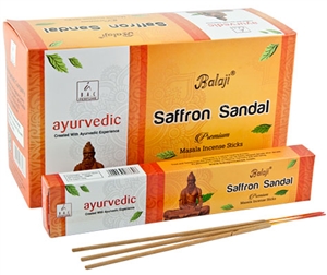 Wholesale Balaji Saffron Sandal Incense