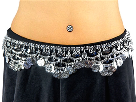 Wholesale Belly Dance Coins Belt