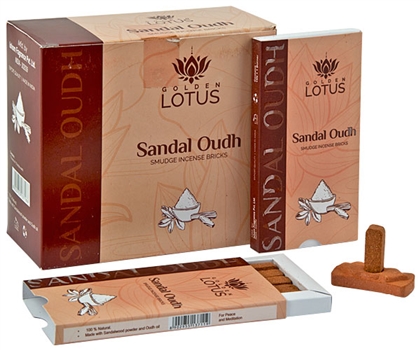 Wholesale Sandal Oudh Smudge Incense Bricks