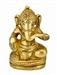 BST101<br><br> *Lord Ganesh Brass Statue - 2.5"H