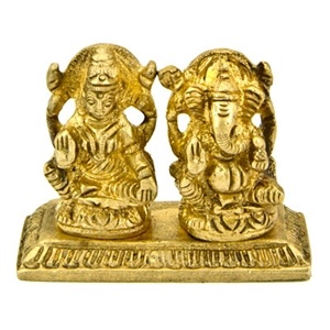 Wholesale Laxmi & Ganesh Brass Statue