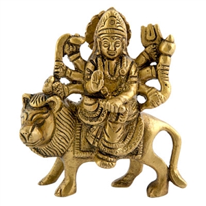 Wholesale Goddess Durga Brass Statue