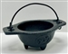 CAL03<br><br>Pentacle Cast Iron Cauldron - 2"H, 3"D (Small)