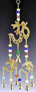 Three Om Symbol Chime