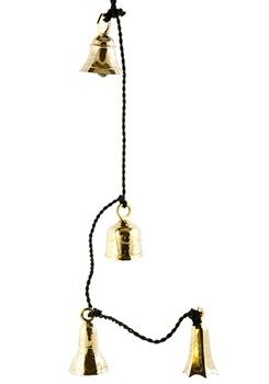 Wholesale Brass Bells on Cord