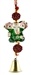 Lac Ganesha with miniature bells and beads on string