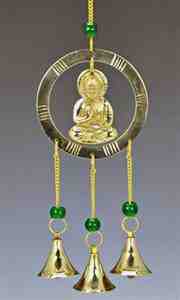 Wholesale Lord Buddha Chime in Chrome