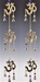 Three Om Symbol Brass Chime