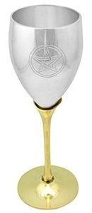 Wholesale Pentacle Silver Plated Chalice