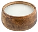 Wholesale Wooden Candle Pot with Wax