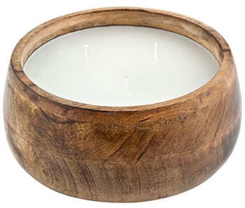 Wholesale Wooden Candle Pot with Wax