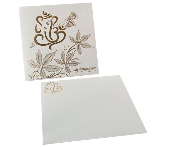 Ganesh Wedding Invitation Card