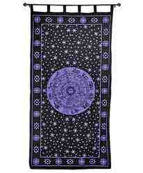 Wholesale Curtain - Purple Zodiac Curtain