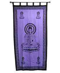 Wholesale Curtain - PurpleGoddess Kwan Yin Curtain