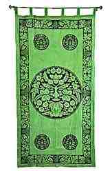 Wholesale Green Man Curtain