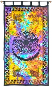 Wholesale Curtain - Pentacle with Moon Curtain