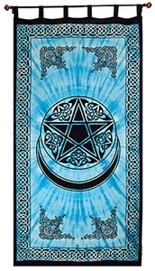 Wholesale Pentacle with Moon Curtain