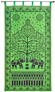 Wholesale Curtain - Elephant Tree of Life Curtain