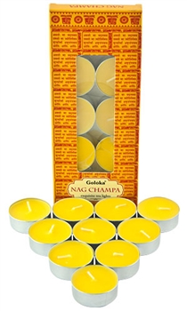 Wholesale Goloka Nag Champa Tea Light