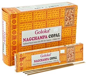 Wholesale Goloka Nag Champa Copal Incense